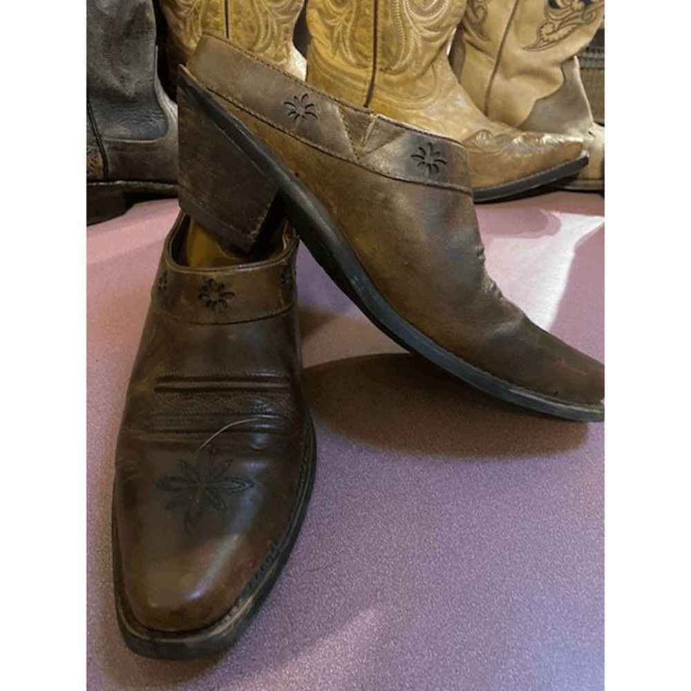 Ariat Vintage Brown Mules